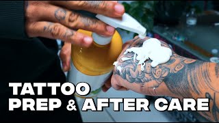 Tattoo Tips Before amp Aftercare Getting Inked [upl. by Hamann]