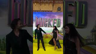 Red Carpet Movie Premiere WickedMovie UniversalPicturesIndia hindi [upl. by Annaej608]