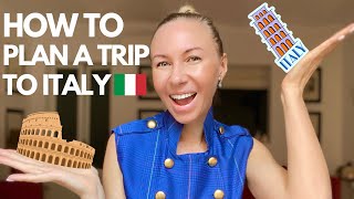 HOW TO PLAN YOUR FIRST TRIP TO ITALY  EVERYTHING You Need to Know I Italy Travel [upl. by Aelaza633]