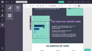 Piktochart Tutorial A Simple Guide to Piktochart for Beginners 2022 New Version In Description [upl. by Enamrahc]