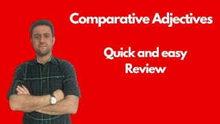 Quick Review of Comparative Adjectives  Example [upl. by Simonetta]