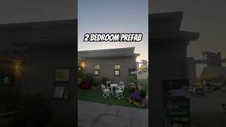 Touring a 2 Bedroom PREFAB HOME in Vegas hometour tinyhouse modularhome [upl. by Aciamaj604]