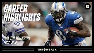 Calvin Johnson MEGATRON  NFL Legends Highlights [upl. by Nebur]