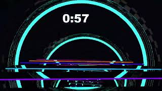 2Minute Futuristic Roller Coaster Timer 🎢  HighSpeed Countdown Adventure [upl. by Ihcego]