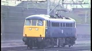 British RailCrewe 18 August 1988 inc Roarers [upl. by Robbie853]