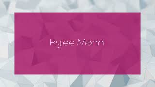 Kylee Mann  appearance [upl. by Asiul]