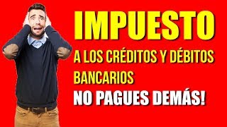 IMPUESTO A LOS DÉBITOS Y CRÉDITOS Impuesto al Cheque Argentina 2019  Emprender Simple [upl. by Navap759]