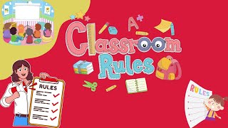 Classroom rules for kids  educational video [upl. by Cesaro]