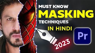 How to use mask in Premiere pro hindi  Premiere Pro masking full explaination 2023 [upl. by Irtemed557]