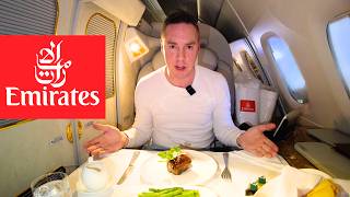 I Try Emirates First Class  I Was Shocked [upl. by Neelyar733]