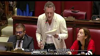 Francesco Emilio Borrelli critica il governo per la scarsa tutela degli animali [upl. by Nagyam]