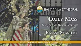 Daily Mass at the Manila Cathedral  October 15 2024 730am [upl. by Yenttirb967]