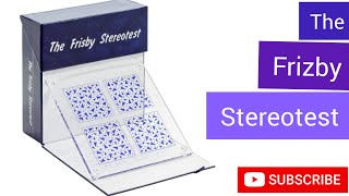 The Frizby Stereotest  Test for Stereopsis [upl. by Celie]