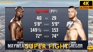 FLOYD MAYWEATHER JR USA vs CONOR MCGREGOR IRELAND SUPER FIGHT [upl. by Htebirol139]