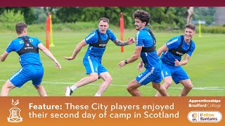 FEATURE These City players enjoyed their second day of camp in Scotland [upl. by Nnaeus578]