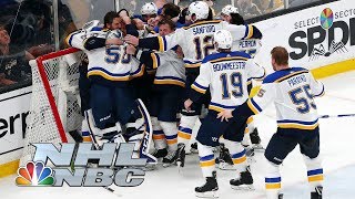 NHL Stanley Cup Final 2019 Blues vs Bruins  Game 7 Extended Highlights  NBC Sports [upl. by Tallu]