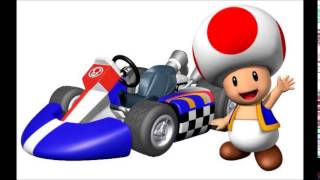 Toad Voice  Mario Kart Wii [upl. by Erbes]