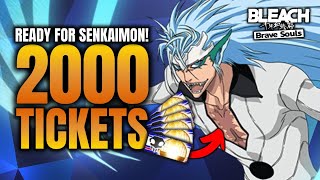 2000 Ticket Summons Bleach Brave Souls [upl. by Elesig]