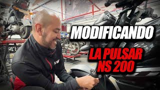 ❌Modificando MI PULSAR NS 200🔥 Fullgass [upl. by Yliab]