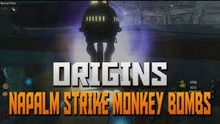 Origins Coup de Poing Ninja amp Bombardement de Singes Napalm Tutoriel Airstrike [upl. by Aynekal]