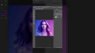 Use gradient for filtering your image 💙🩷 adobe graphicdesign photoshop photoshoptutorial [upl. by Reinke]