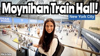 Tour the 16 Billion Moynihan Train Hall in New York City travel trains [upl. by Inasah]