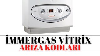 İmmergas vitrix kombi arıza kodları ve çözümleri  İmmergas kombi arıza kodları [upl. by Vandyke644]