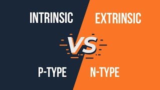 Classification of Semiconductors IntrinsicExtrinsic PTypeNType [upl. by Kowtko]