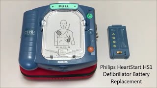 Philips HeartStart HS1 Defibrillator Battery Replacement [upl. by Jamel]