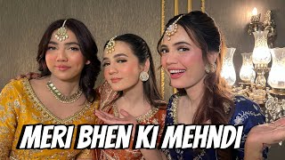 Meri Bhen ki Mehndi pt1  Sistrology Fatima Faisal [upl. by Ydnarb]