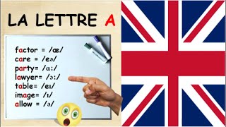 La Voyelle A  Prononciation en Anglais  Les 9 manières de prononcer le A [upl. by Burkhart]