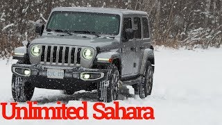 2019 Jeep Wrangler Unlimited Sahara Test Drive Review [upl. by Iives]