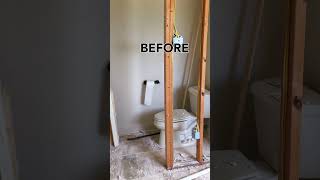 Bathroom Remodel Before amp After [upl. by Geraldina]