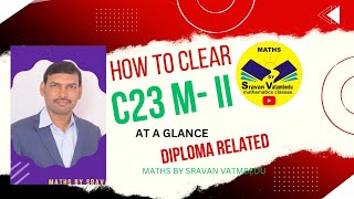 How to clear C23 MIIVATAMBEDUSRAVANKUMAR [upl. by Adnama746]