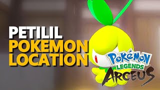 Petilil Pokemon Legends Arceus Location [upl. by Abigail211]