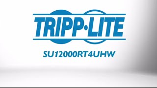 Tripp Lite SU12000RT4UHW SmartOnline UPS System [upl. by Kenison]