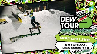 LIVE 2021 Dew Tour Copper Ski and Snowboard Streetstyle Finals  Day 4 [upl. by Letti]