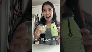 costco pop amp bottle matcha green tea almond milk latte costcofinds costcofood matcha costco [upl. by Kolodgie]