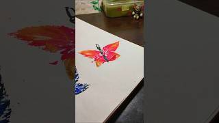 ✨Leaf butterfly drawing 🌿🌿butterfly art shorts trending viralshort [upl. by Han584]