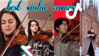 Best Violin cover Tiktoks🌸 best covers TIKTOK COMPILATION violin [upl. by Gowon447]