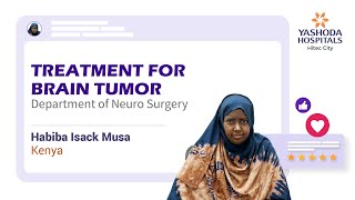 Treatment for Brain Tumor Medulloblastoma  Yashoda Hospitals Hyderabad [upl. by Kellsie892]