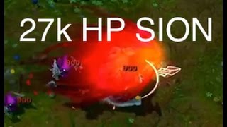 New Sion Tanking Fountain Turret  Most OP Tank League of Legends [upl. by Yram]