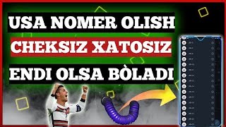 USA NOMER OLISH XATOSIZ  YANGICHA USULDA TEKINGA NOMER OLISH [upl. by Isak]