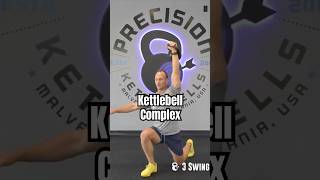 Kettlebell Complex  Swing Snatch Lunge [upl. by Ilowell]