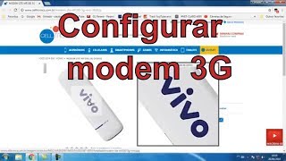 ✅ Como configurar modem Sony 3G ZTE para todas as operadoras [upl. by Chapa]