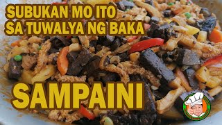 SAMPAINI RECIPE  TUWALYA NG BAKA [upl. by Adok]