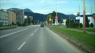 Through Ružomberok Slovakia  Sicily to Ukraine by camper van part 80 [upl. by Cuyler263]