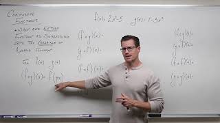 Composition of Functions Precalculus  College Algebra 48 [upl. by Berti]