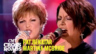 Pat Benatar amp Martina McBride Perform Heartbreaker  CMT Crossroads [upl. by Okin]