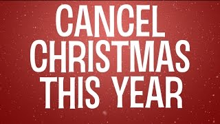 The Bottom Line  Cancel Christmas Official Lyric Video [upl. by Nagad]